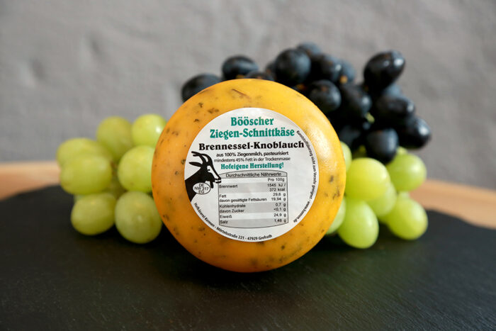 Ziegenkäse Laib Brennessel-Knoblauch, 270 g