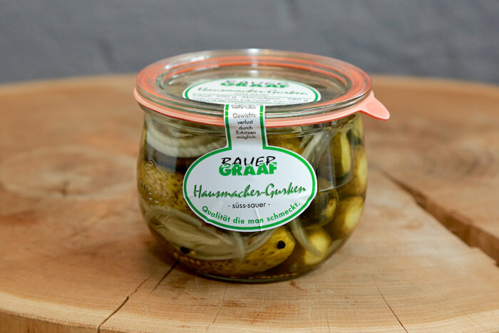Bauer Graaf Gurken (kleines Glas), 300g