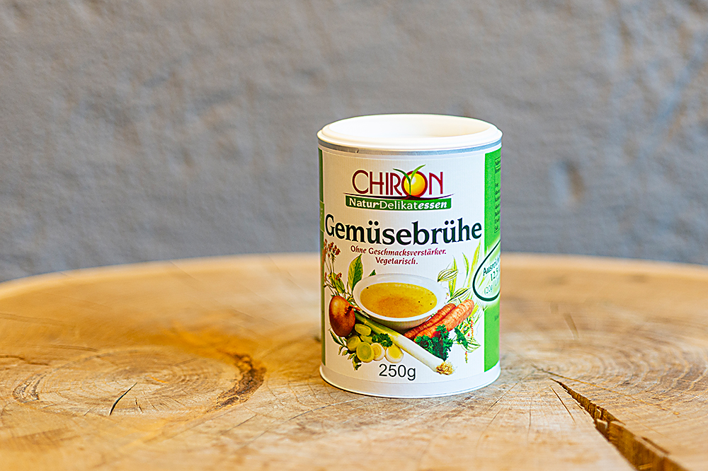 Chiron Gemüsebrühe, 250g - Bauernkäserei Straetmanshof Kerken
