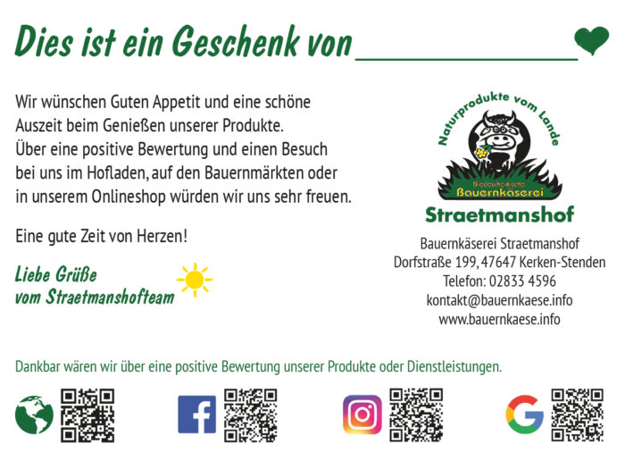 Karte: Geschenkkarte – Bild 2