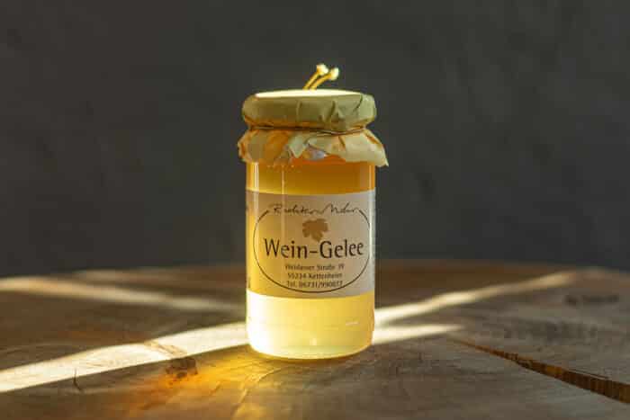 Weißwein-Gelee